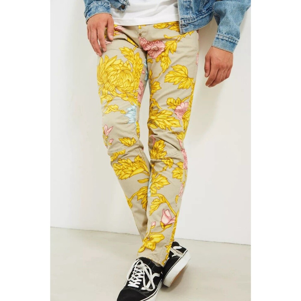 G-Star Raw x Pharrell Williams Mens 36x32 Pants 5622 3D Tapered Jeans Elwood